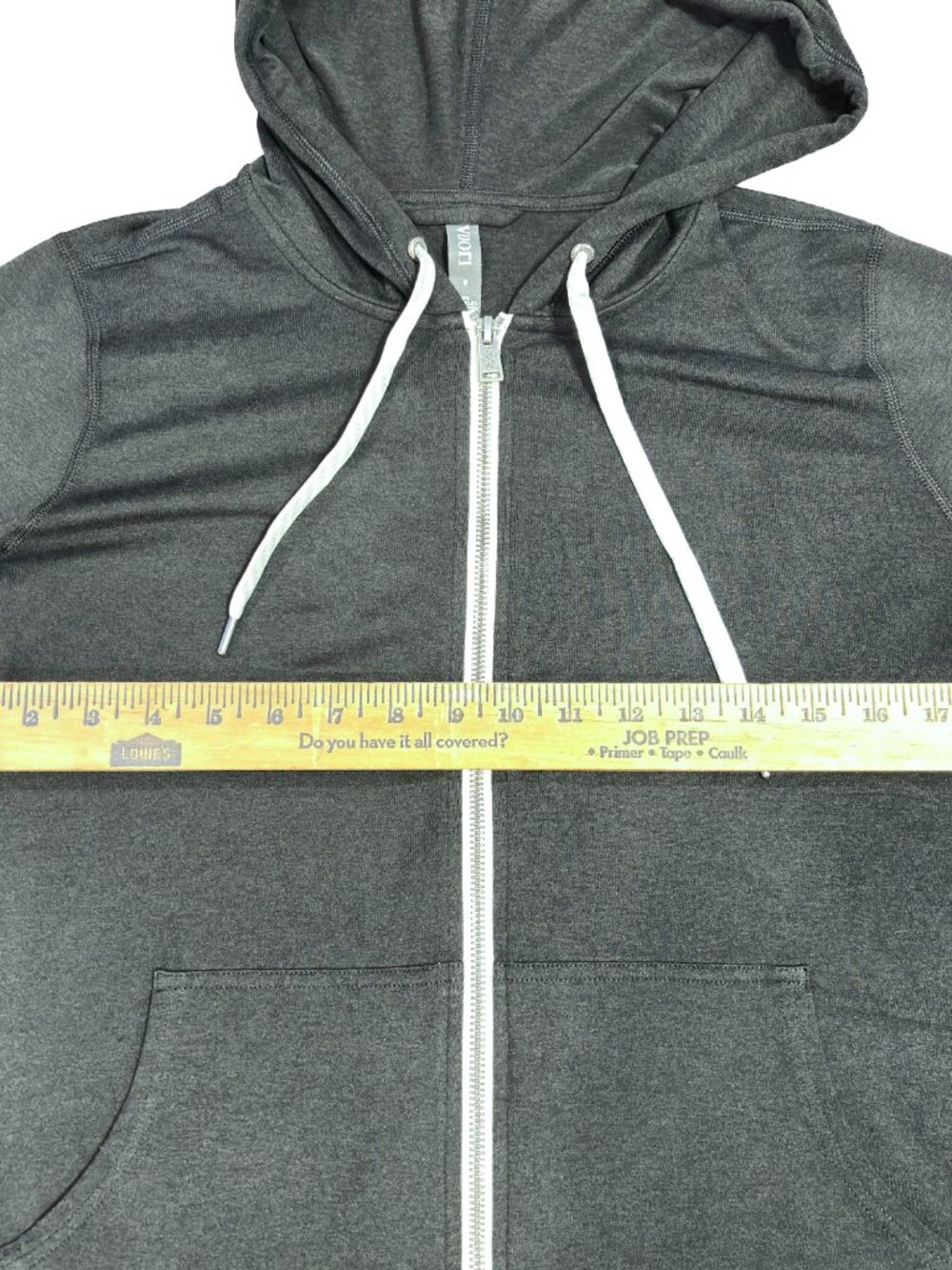 Vuori Black Lightweight Zip Hoodie Women’s Small Athleisure Jacket - Picture 8 of 12